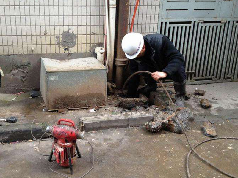 田林疏通下水道-洗菜池疏通